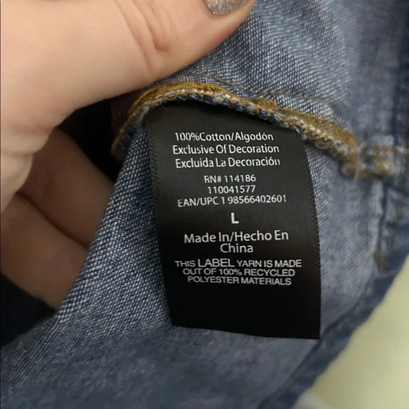 NWOT Frye Denim Dress - Picture 4 of 9